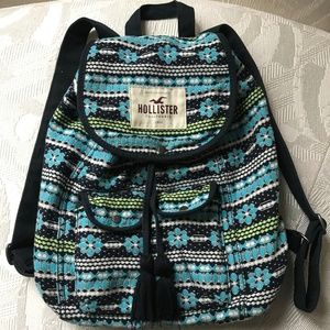 Hollister Draw-String Beach Backpack